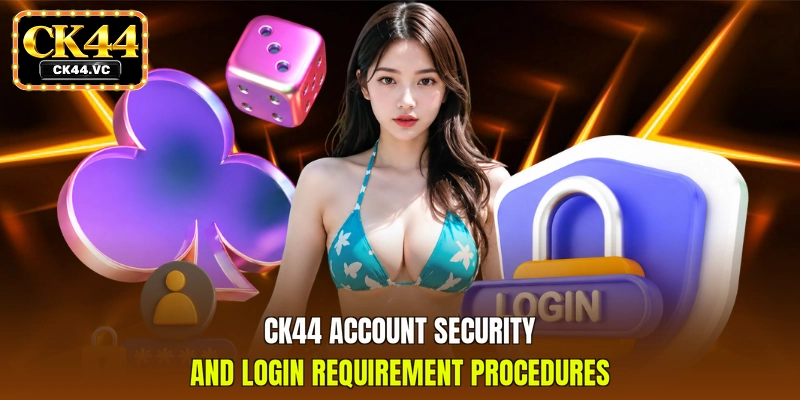 CK44 account security and login requirement procedures