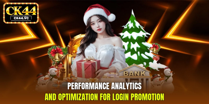 Performance analytics and optimization for login promotion