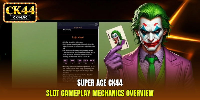 Super Ace CK44 slot gameplay mechanics overview